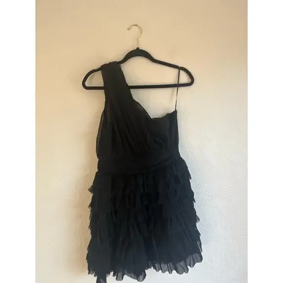 endless rose tiered tulle mini dress Endless Rose Women's Tulle Ruffle Tiered Mini Dress